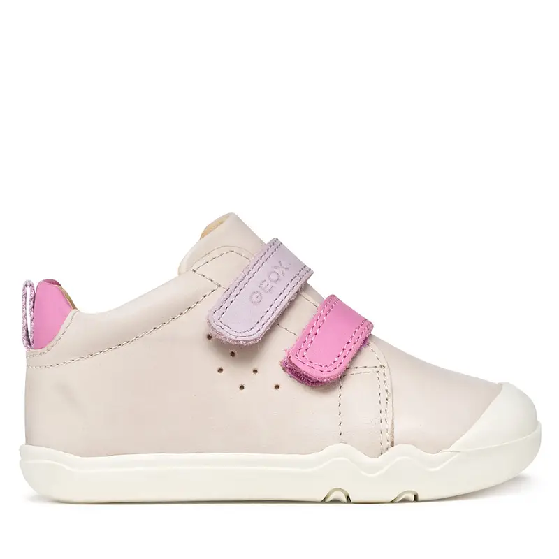 Sneakers Geox B Steppieup Girl B4663A 000CL C1698 Écru Écru