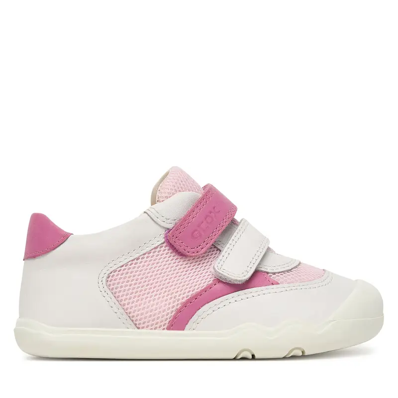 Sneakers Geox B Steppieup Girl B6563A 08514 C0406 Bianco