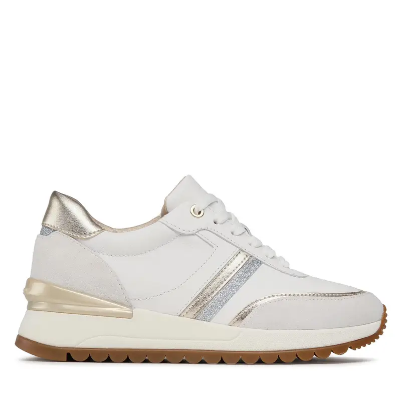 Sneakers Geox D Desya A D3500A 08522 C1352 Bianco