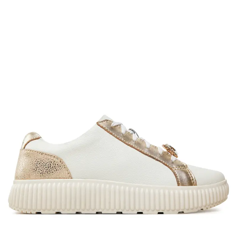 Sneakers Geox D Graisy D46XFG 046JS C1ZH6 Bianco