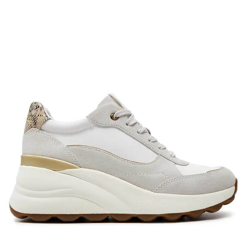 Sneakers Geox D Spherica Ec13 D45WAA 022FU C1209 Bianco