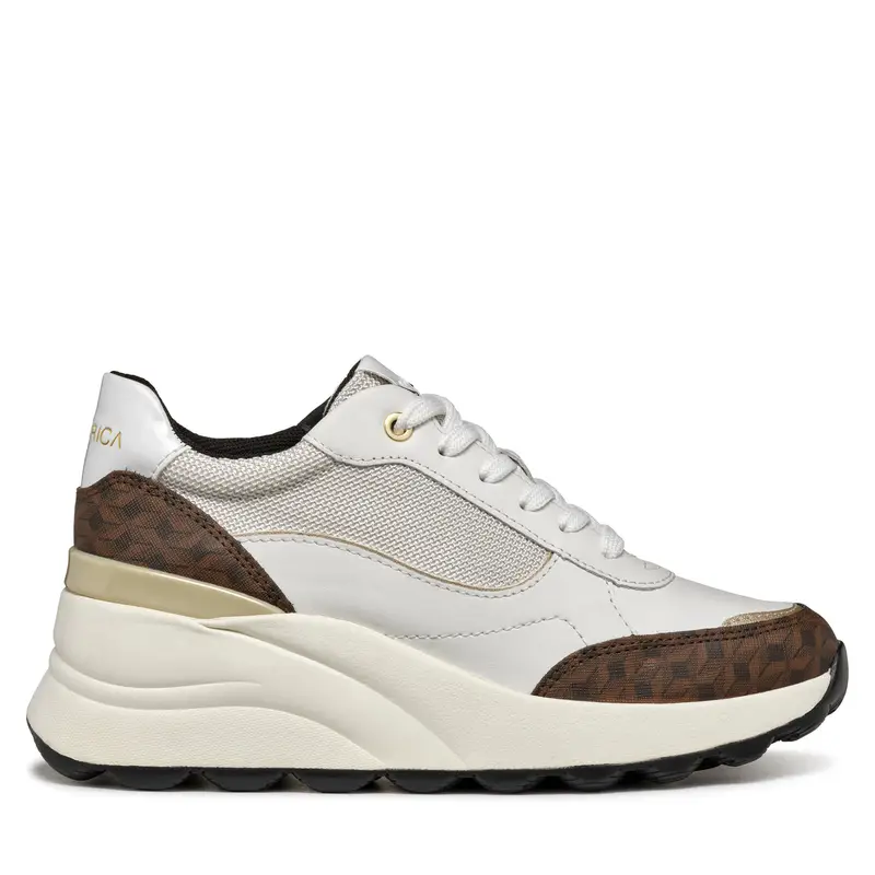 Sneakers Geox D Spherica Ec13 D45WAA 085AS C1352 Bianco