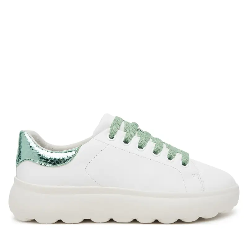 Sneakers Geox D Spherica Ec4.1 D45TCD 085KY C1548 Bianco