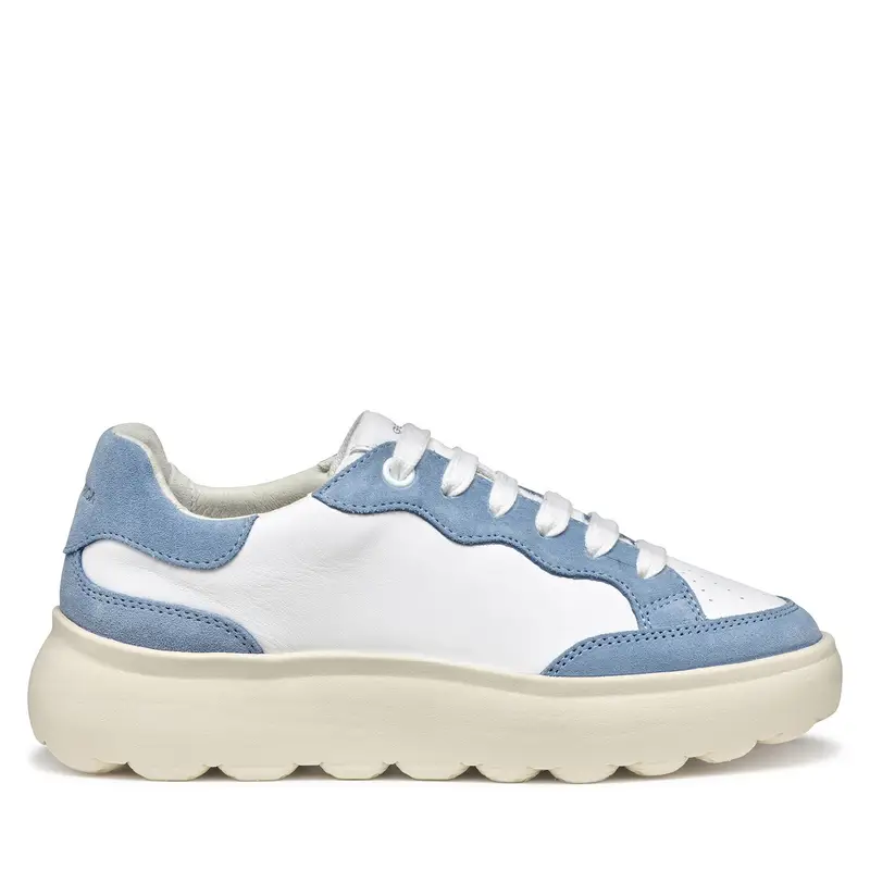 Sneakers Geox D Spherica Ec4.1 D55TCA 08522 C0270 Bianco