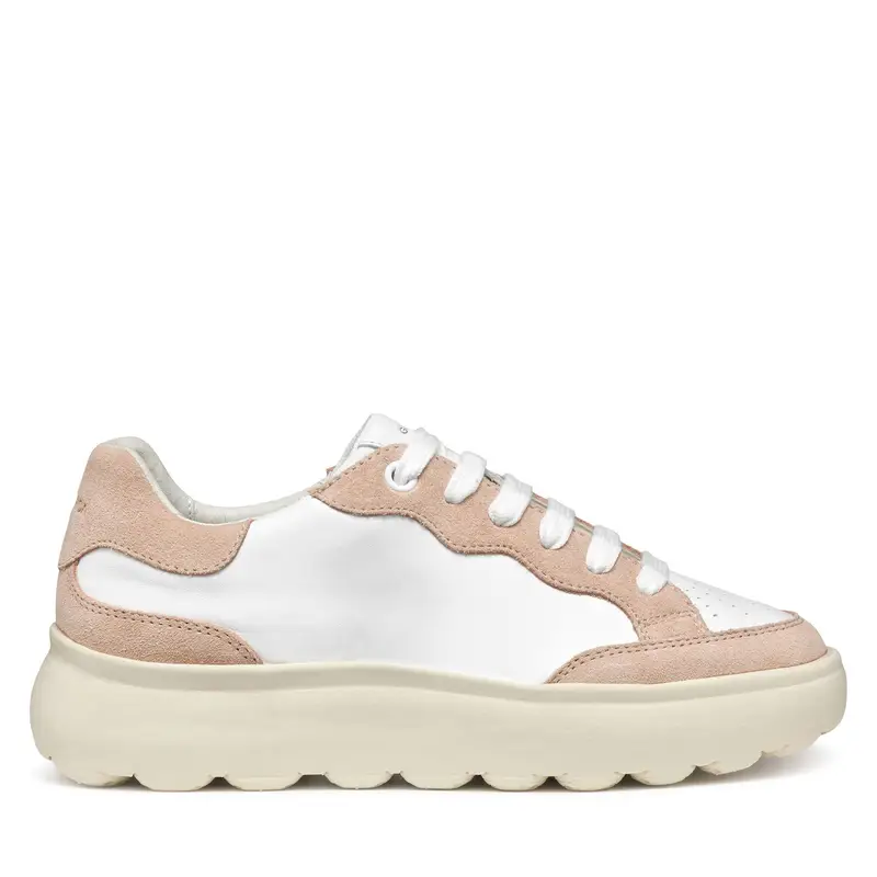 Sneakers Geox D Spherica Ec4 1 D55TCA 08522 C1Z8Z Bianco