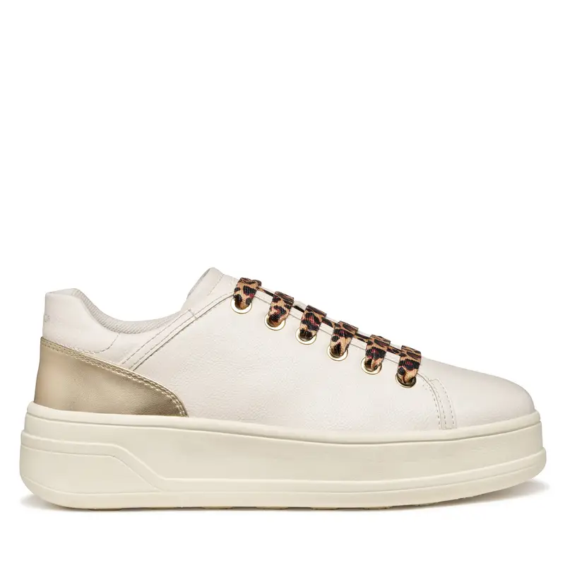 Sneakers Geox D Spherica Ecub-2 D56WVD 0BCBN C1327 Bianco