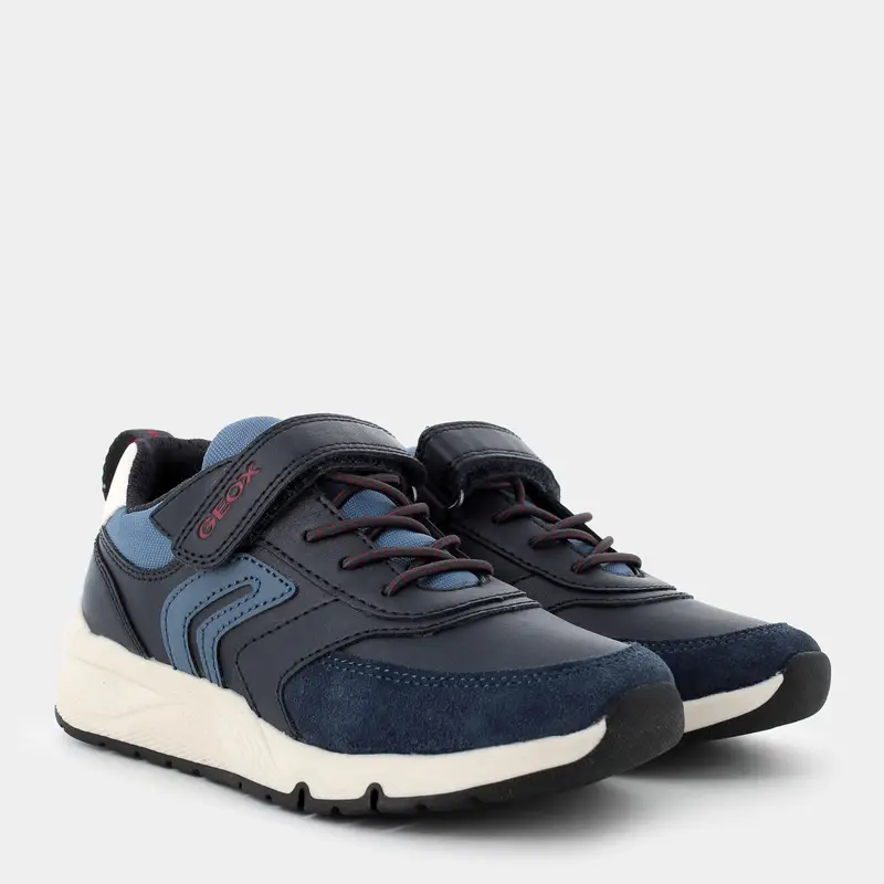 Sneakers Geox da Bambino, blu miniatura 2