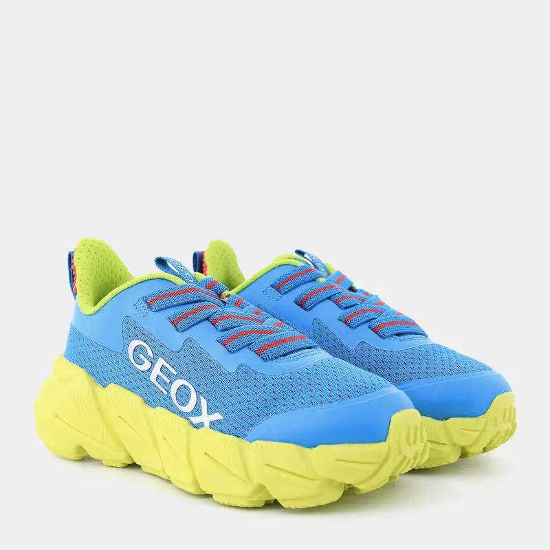Sneakers Geox da Bambino, blu miniatura 2