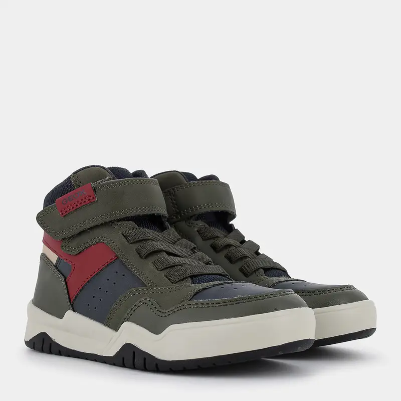 Sneakers Geox da Bambino, verde miniatura 2