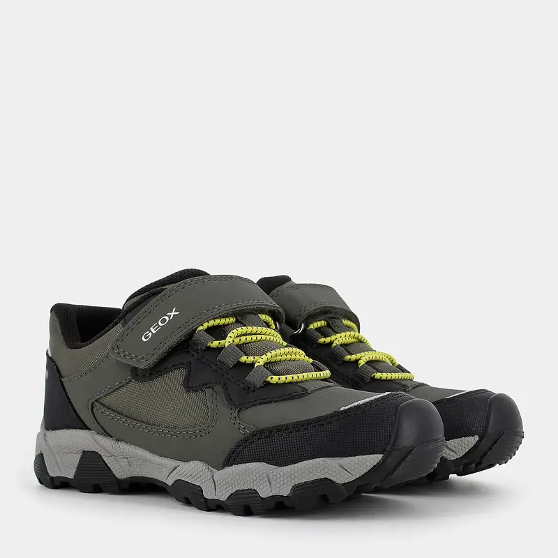 Sneakers Geox da Bambino, verde miniatura 2