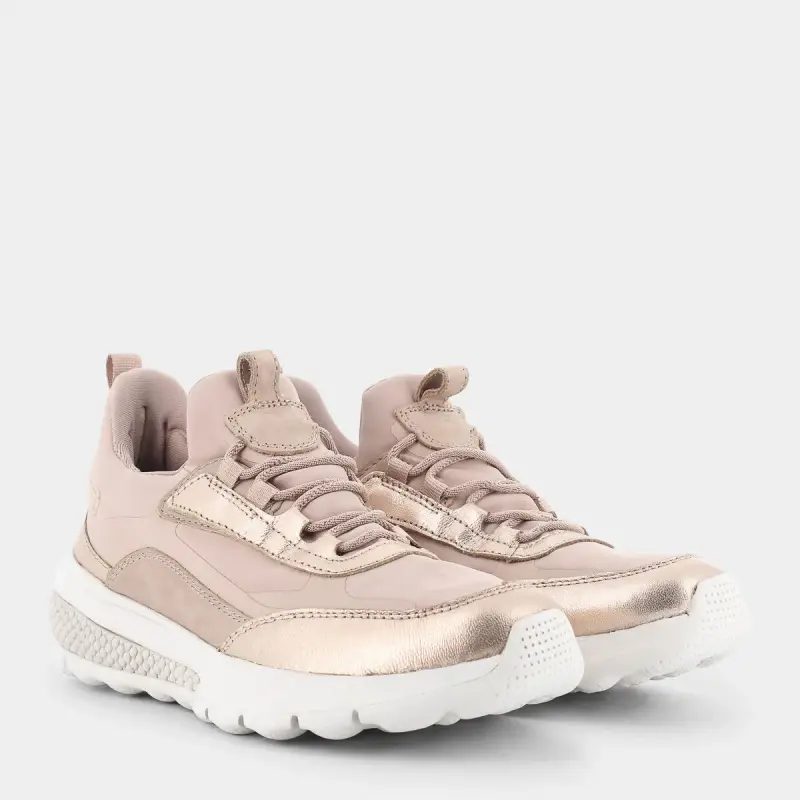 Sneakers Geox da Donna, beige miniatura 2