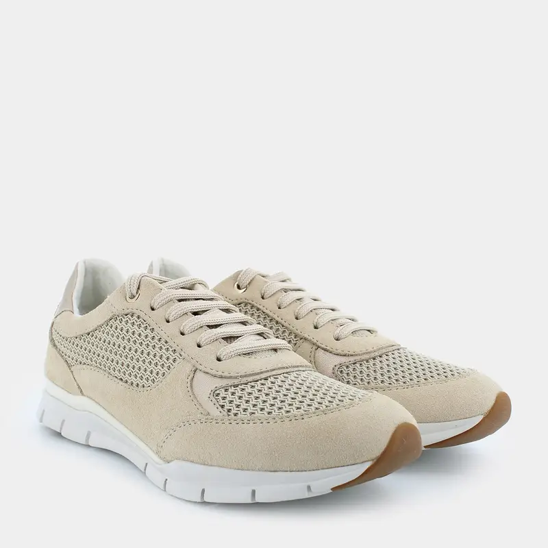 Sneakers Geox da Donna, beige miniatura 2