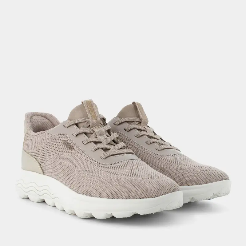 Sneakers Geox da Donna, beige miniatura 2