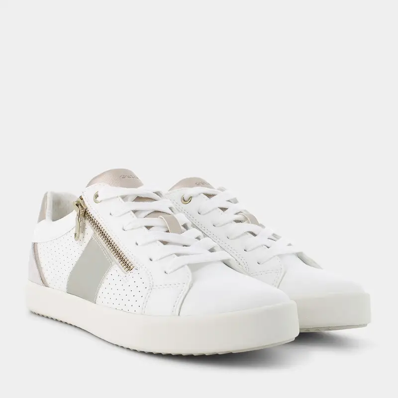 Sneakers Geox da Donna, bianco miniatura 2