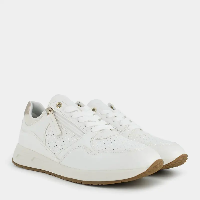 Sneakers Geox da Donna, bianco miniatura 2