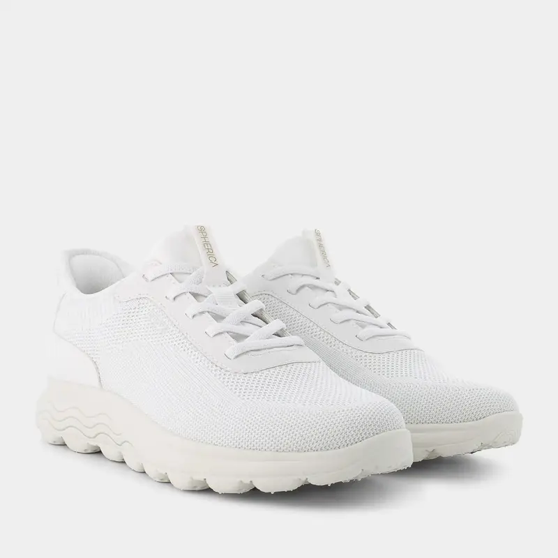 Sneakers Geox da Donna, bianco miniatura 2