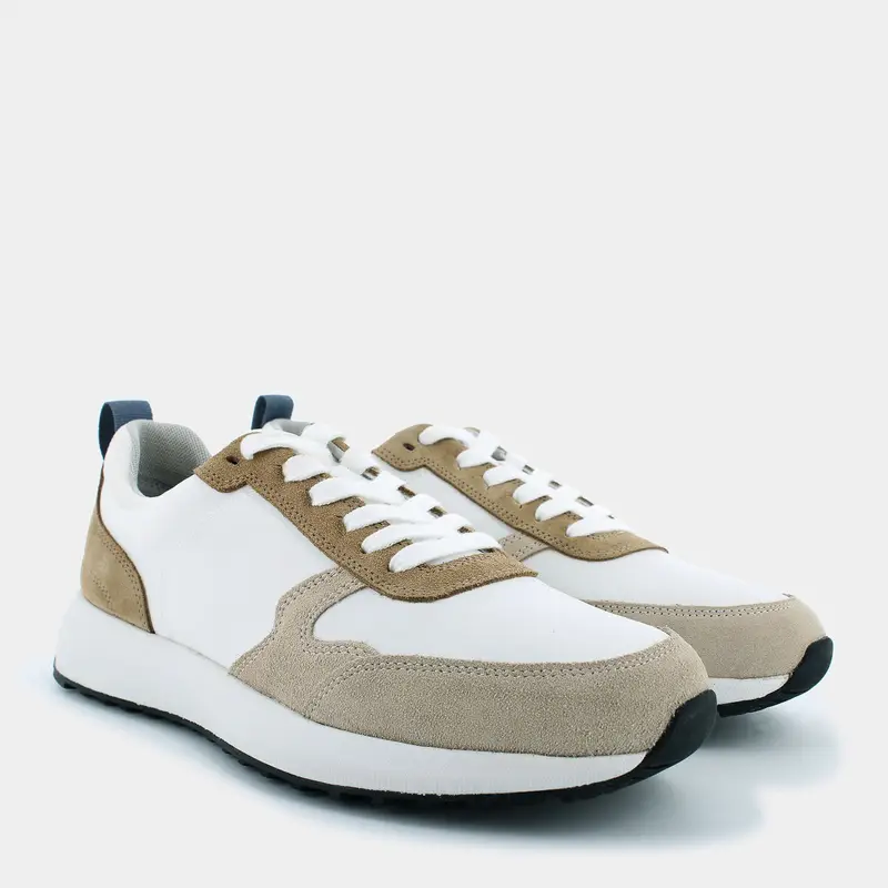 Sneakers Geox da Uomo, beige miniatura 2