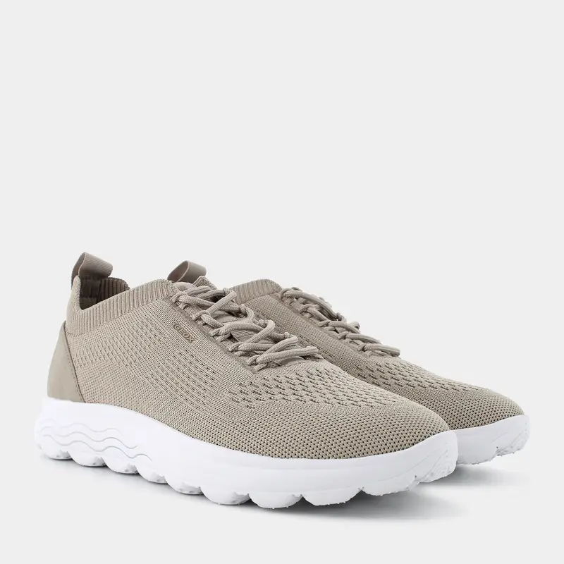 Sneakers Geox da Uomo, beige miniatura 2