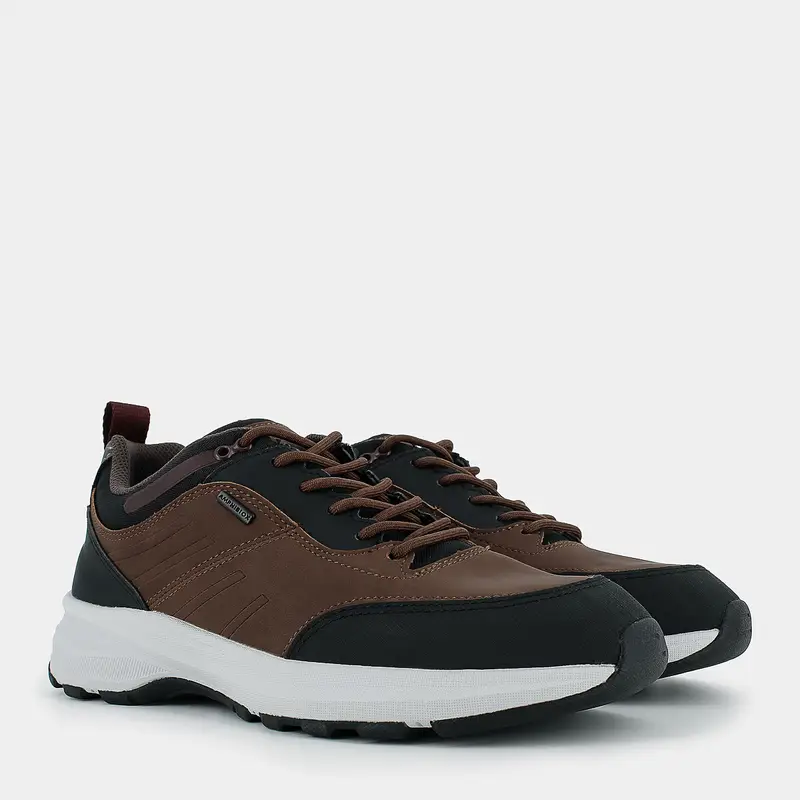 Sneakers Geox da Uomo, marrone miniatura 2