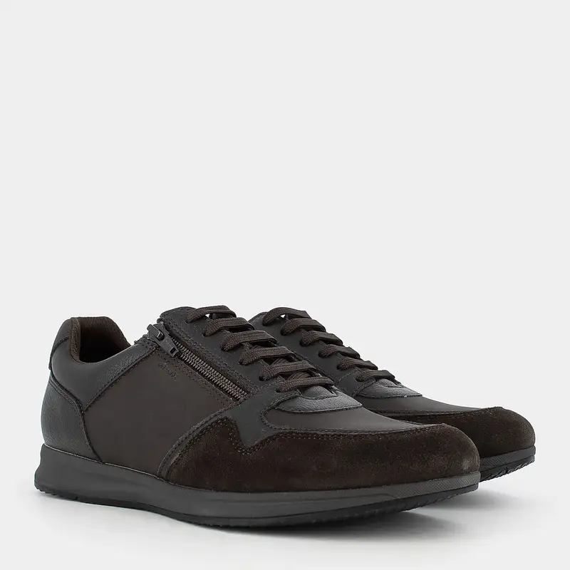 Sneakers Geox da Uomo, marrone miniatura 2