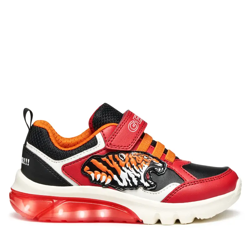 Sneakers Geox J Ciberdron J56LBB 054CE C0020 M Rosso