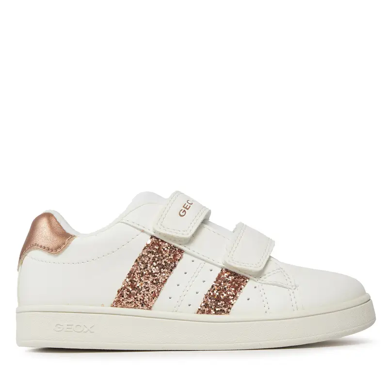 Sneakers Geox J Eclyper Girl J45LRA 000BC C1ZH8 S Bianco