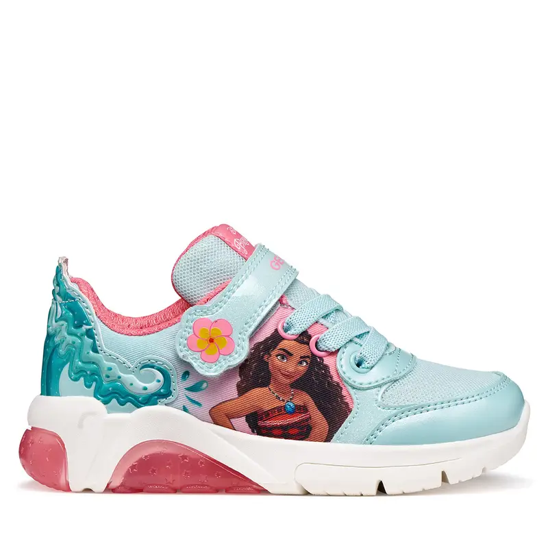 Sneakers Geox J Fadinlight Girl J65M4D 0ANKC C3B7G S Turchese