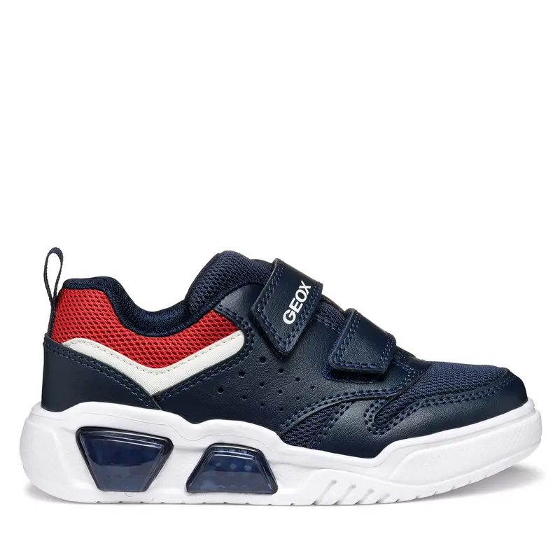 Sneakers Geox J Illuminus J55GVA 014BU C0735 M Blu scuro