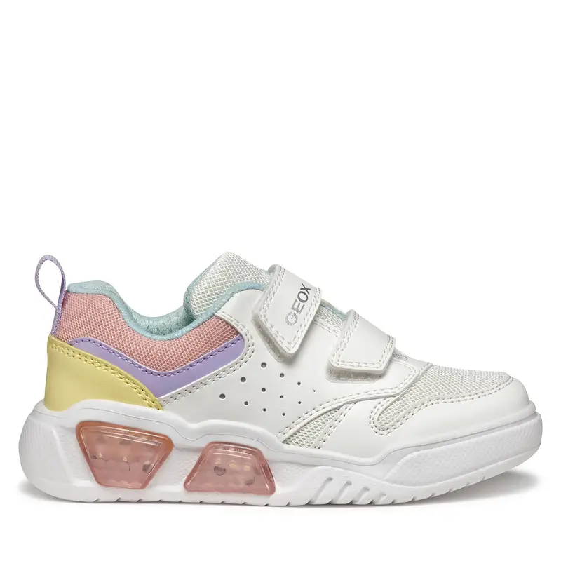 Sneakers Geox J Illuminus J55HPA 014BU C0653 M Bianco