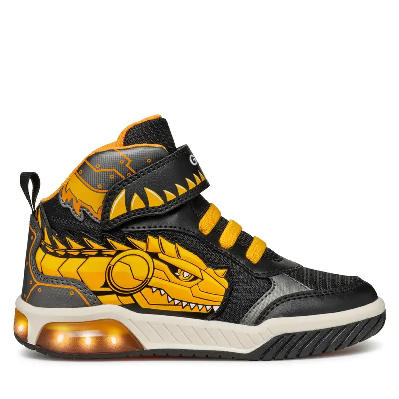 Sneakers Geox J Inek Boy J469CA 011BC C0054 DD Nero