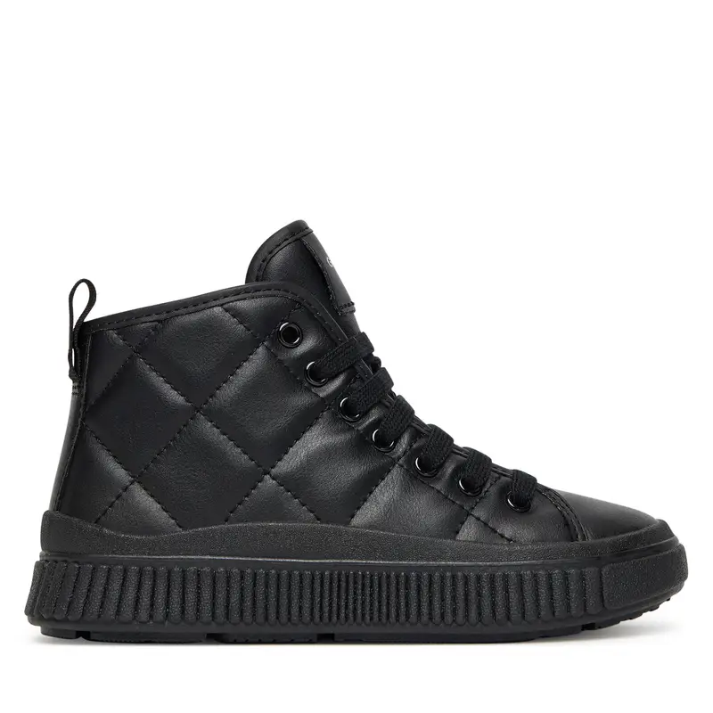 Sneakers Geox J Laquinny J56M3F 000BC C9999 S Nero