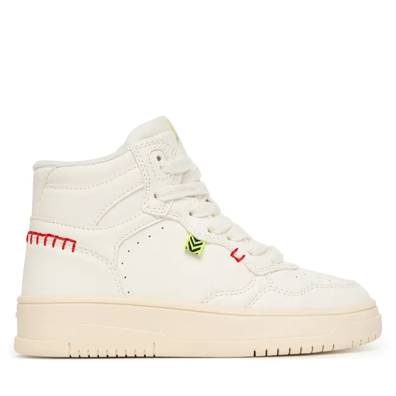 Sneakers Geox J Lestrella J56NLA 000BC C1000 S Bianco