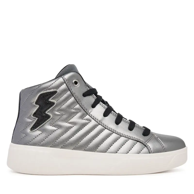 Sneakers Geox J Mikiroshi J56DVE 000NF C1009 D Argento