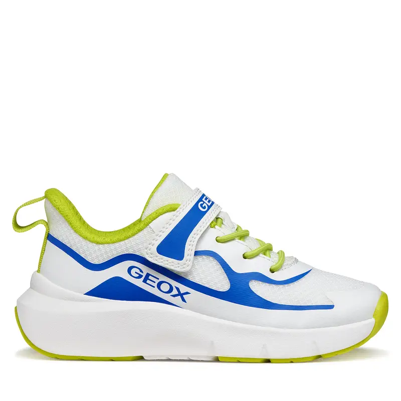 Sneakers Geox J Pro-Ran Boy J65P7F 01454 C0293 D Bianco