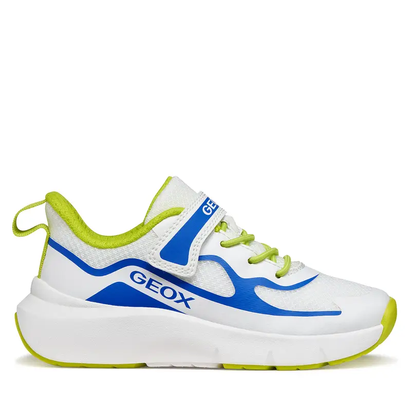 Sneakers Geox J Pro-Ran Boy J65P7F 01454 C0293 M Bianco