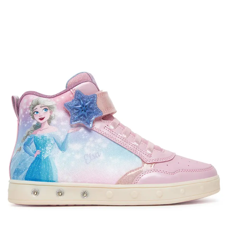 Sneakers Geox J Skylin J568WF 0ANAJ C8004 D Rosa