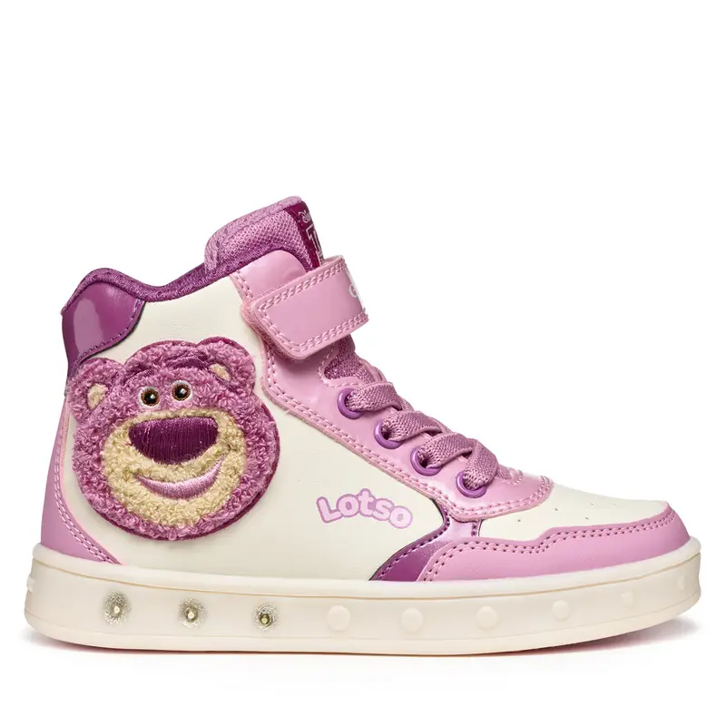 Sneakers Geox J Skylin J568WG 0BCKN C8F1M S Écru Écru