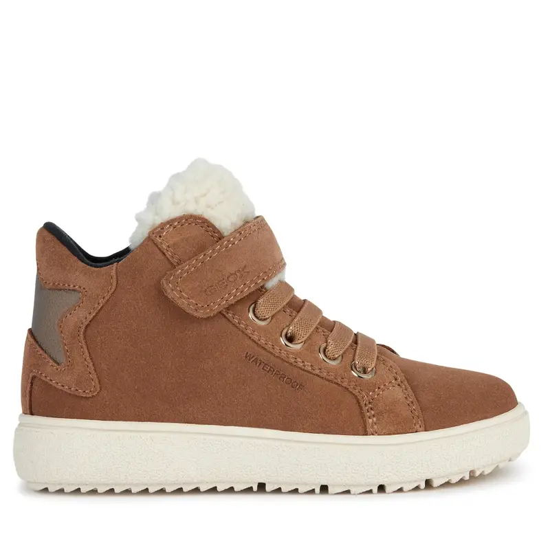 Sneakers Geox J Theleven Girl Wpf J36HYC 022BH C6627 M Marrone