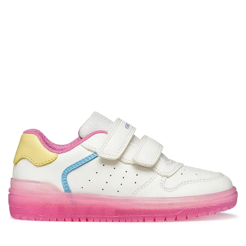 Sneakers Geox J Washiba Girl J45HXB 0003W C1364 D Bianco