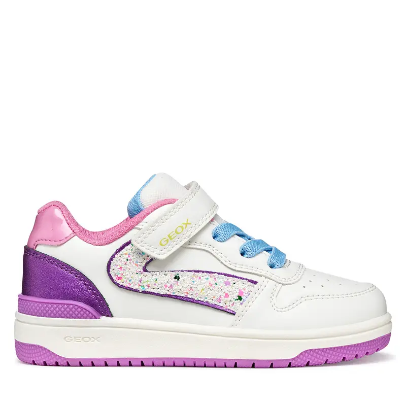Sneakers Geox J Washiba Girl J55HXA 054AJ C1Z8H S Bianco