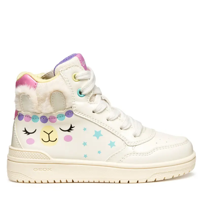 Sneakers Geox J Washiba J56HXE 0BCKN C1M0G S Bianco