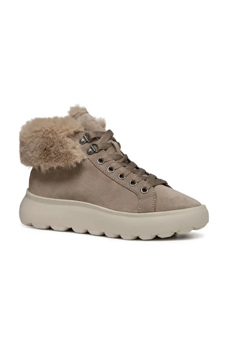 sneakers in camoscio D SPHERICA EC4 1 Beige miniatura 2