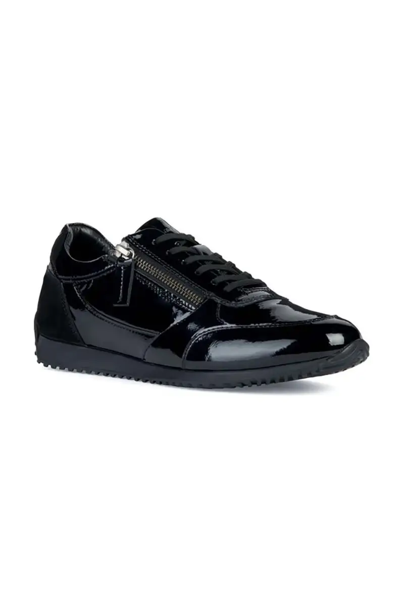 sneakers in pelle D CALITHE colore nero D36N0A 06722 C9999 miniatura 2