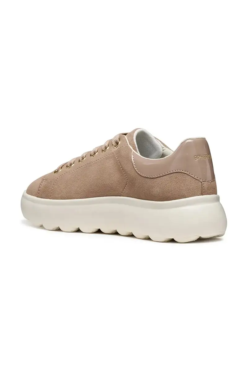 sneakers in pelle D SPHERICA EC4.1 donna colore beige D45TCD 022HH C8AQ6 miniatura 4