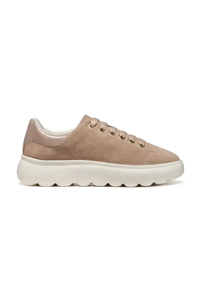sneakers in pelle D SPHERICA EC4.1 donna colore beige D45TCD 022HH C8AQ6