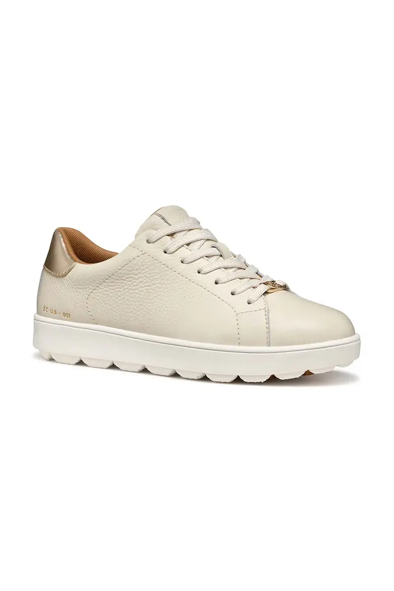 sneakers in pelle D SPHERICA ECUB-1 donna colore beige D55WEB 046BN C1S2L miniatura 2