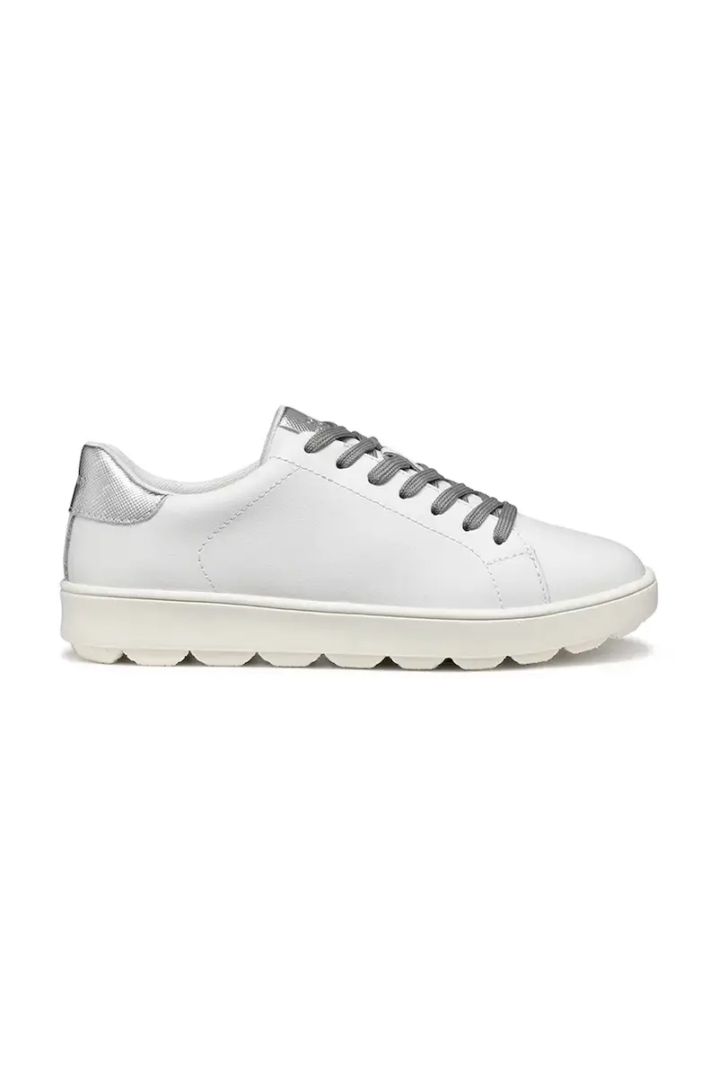 sneakers in pelle D SPHERICA ECUB-1 donna colore grigio D45WEA 09BNF C0007