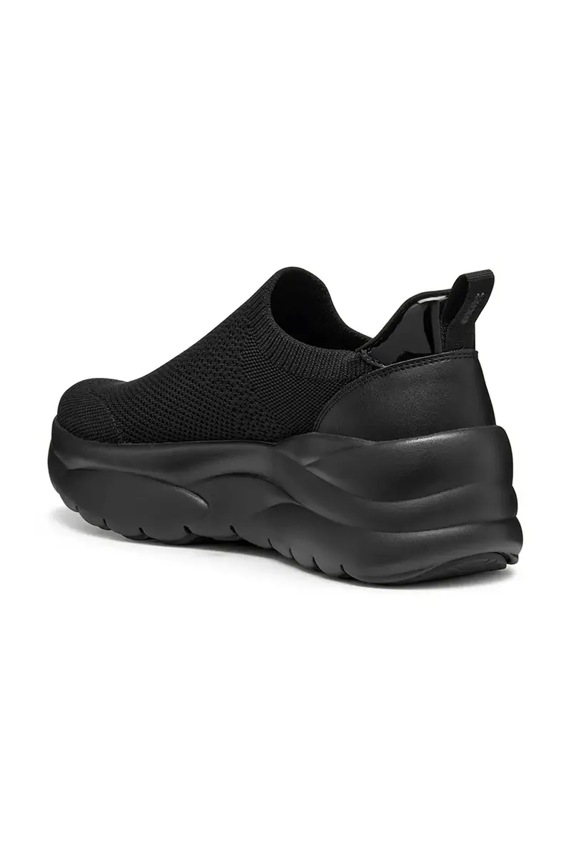 sneakers in pelle D XTORS donna colore nero D561FB 06KBC C9999 miniatura 4