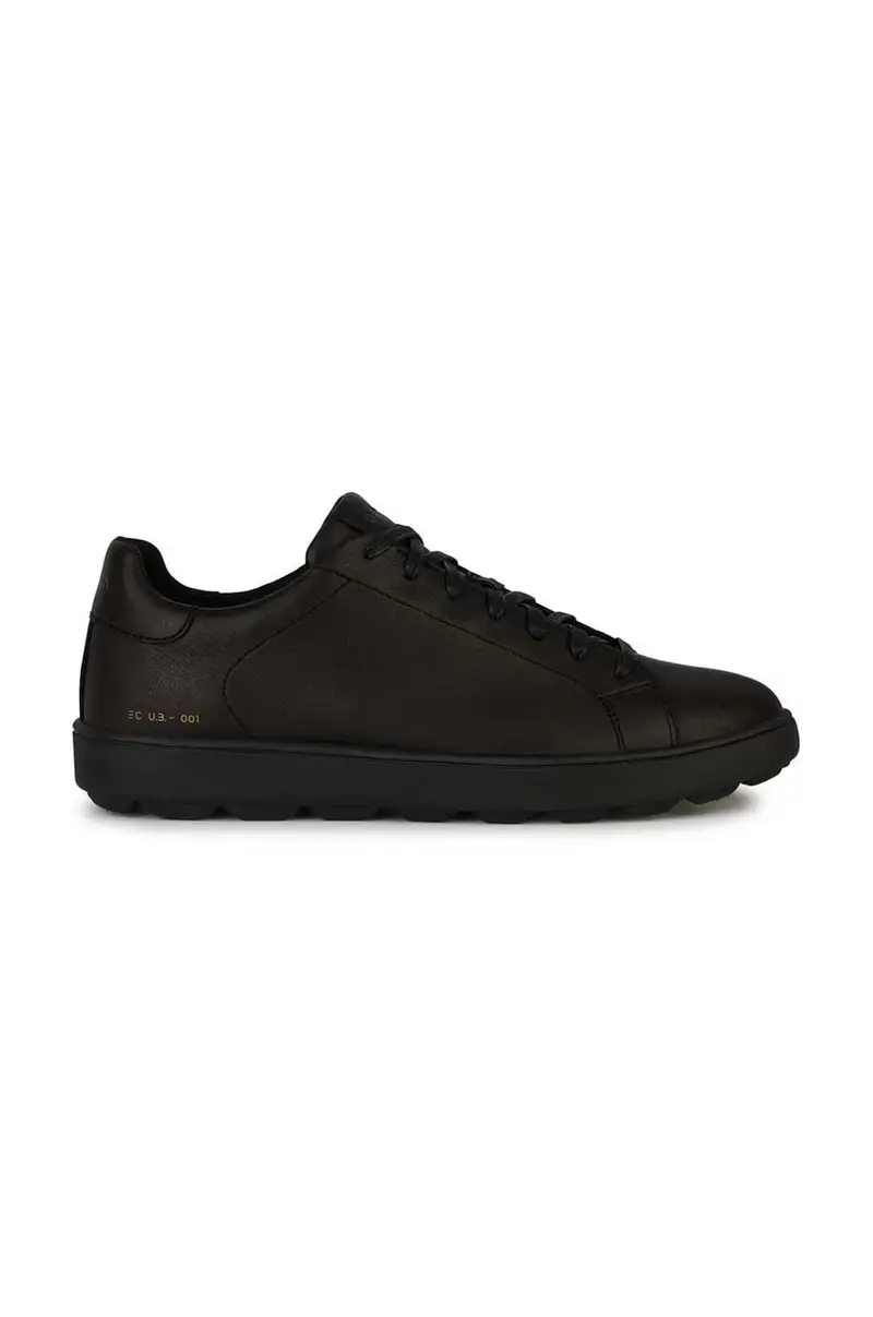 sneakers in pelle U SPHERICA ECUB-1 colore nero U45GPC 00085 C9999