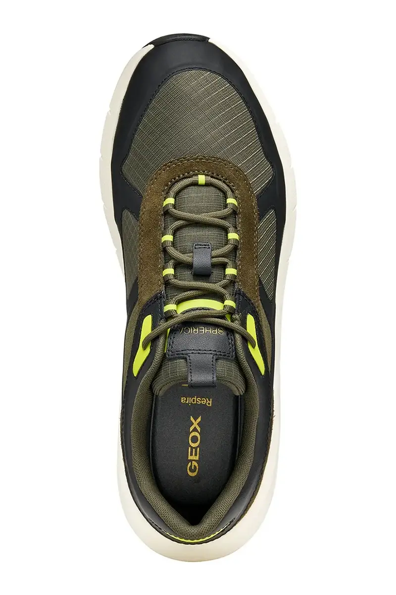 sneakers U SPHERICA ECUB-5 uomo colore verde U56MLA 01122 C0498 miniatura 5